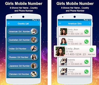 Free girls phone number